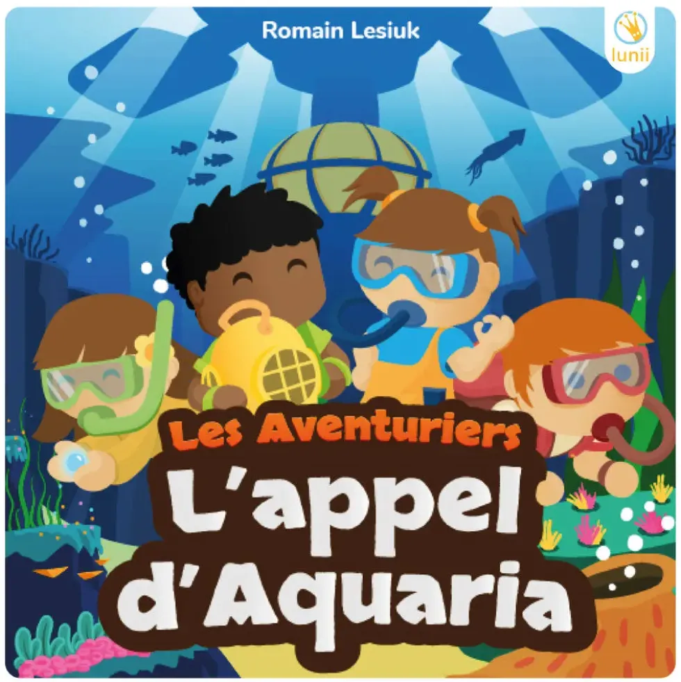 LUNII - LIVRE AUDIO - L'APPEL D'AQUARIA