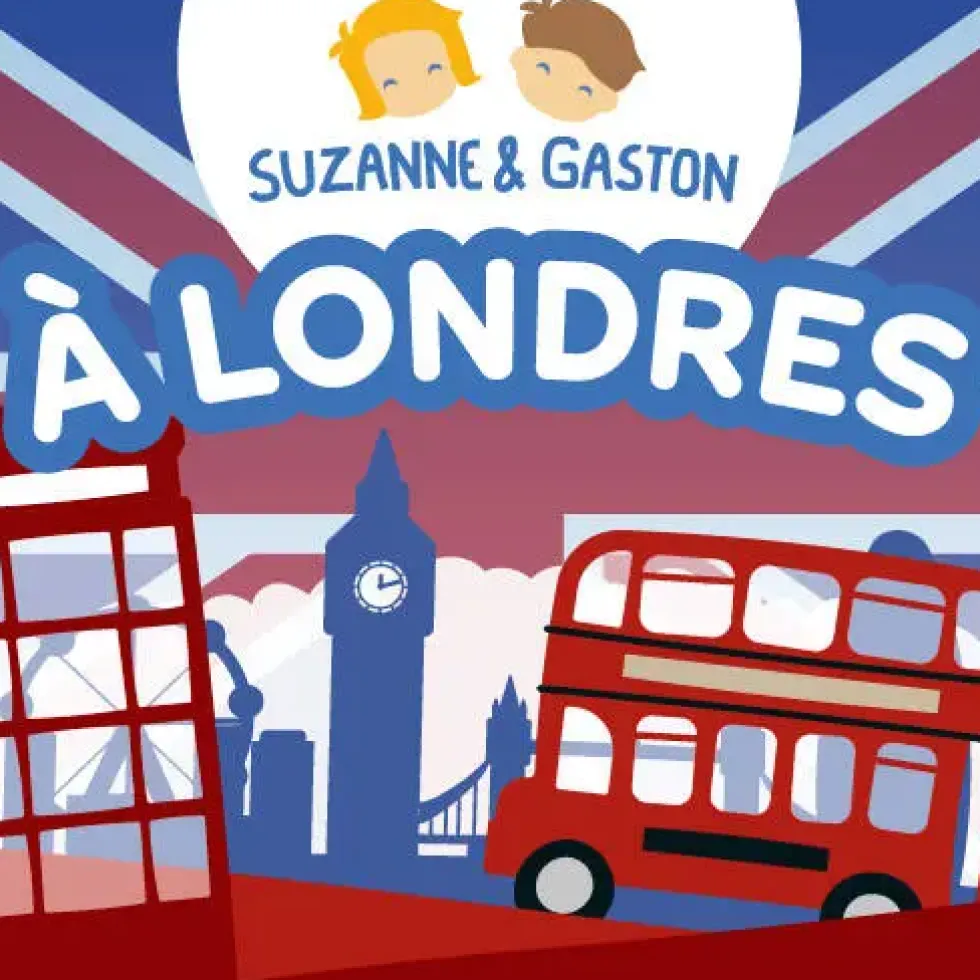 LUNII - LIVRE AUDIO - SUZANNE ET GASTON A LONDRES
