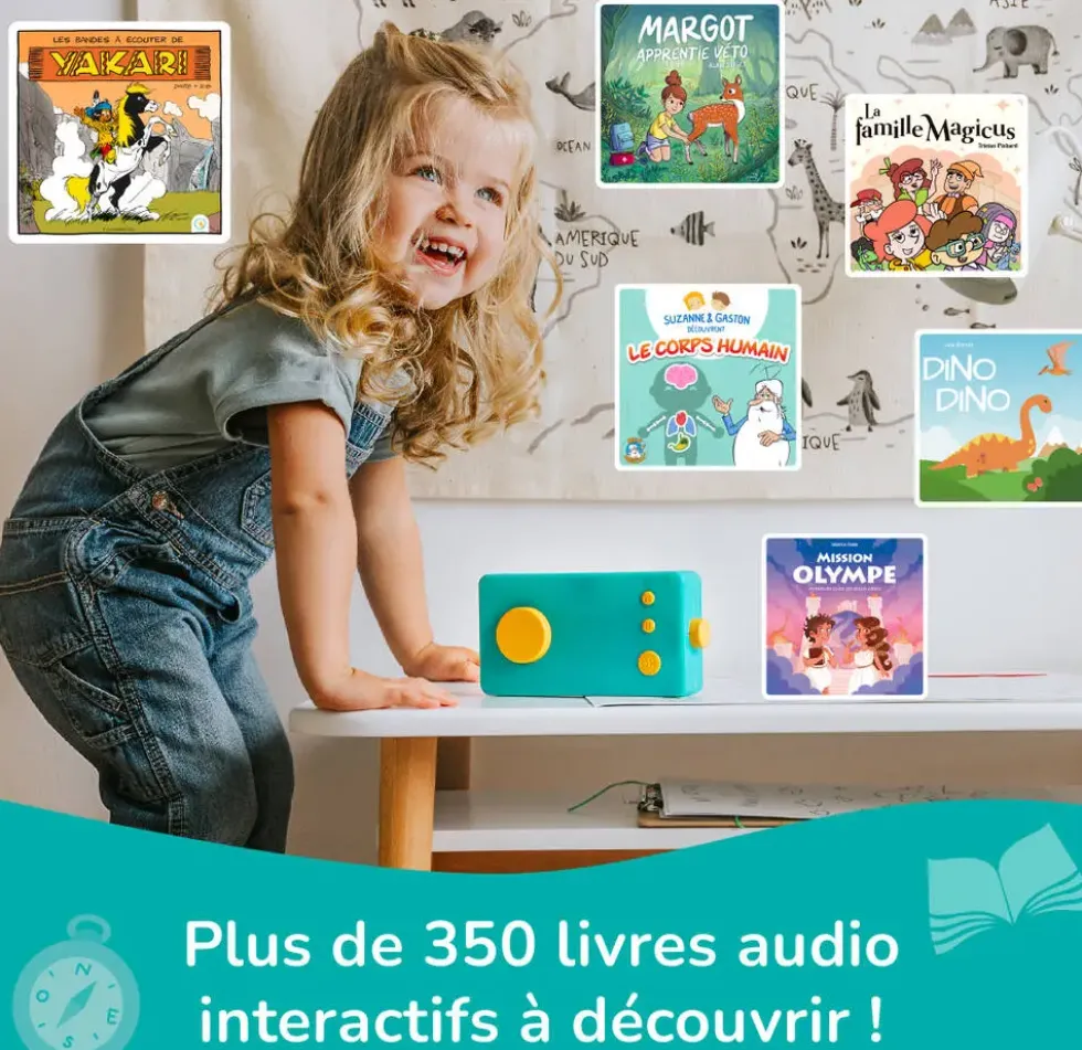 LUNII – MA FABRIQUE A HISTOIRES - CONTEUSE INTERACTIVE POUR ENFANTS DES 3 ANS