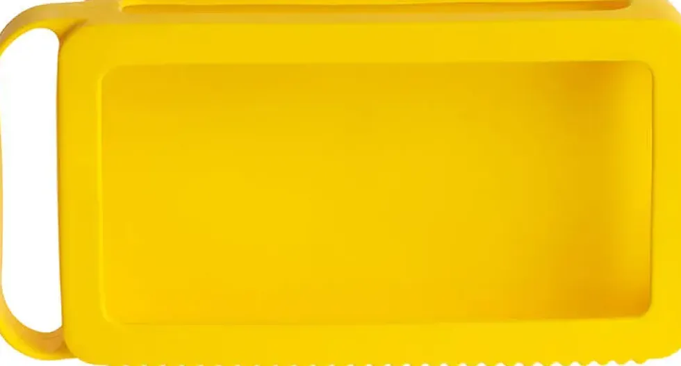 LUNII - ODILE - COQUE OFFICIELLE EN SILICONE JAUNE ELECTRIQUE POUR MA FABRIQUE A HISTOIRES