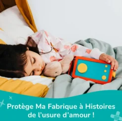 LUNII - ODILE - COQUE OFFICIELLE EN SILICONE ORANGE TONIQUE POUR MA FABRIQUE A HISTOIRES