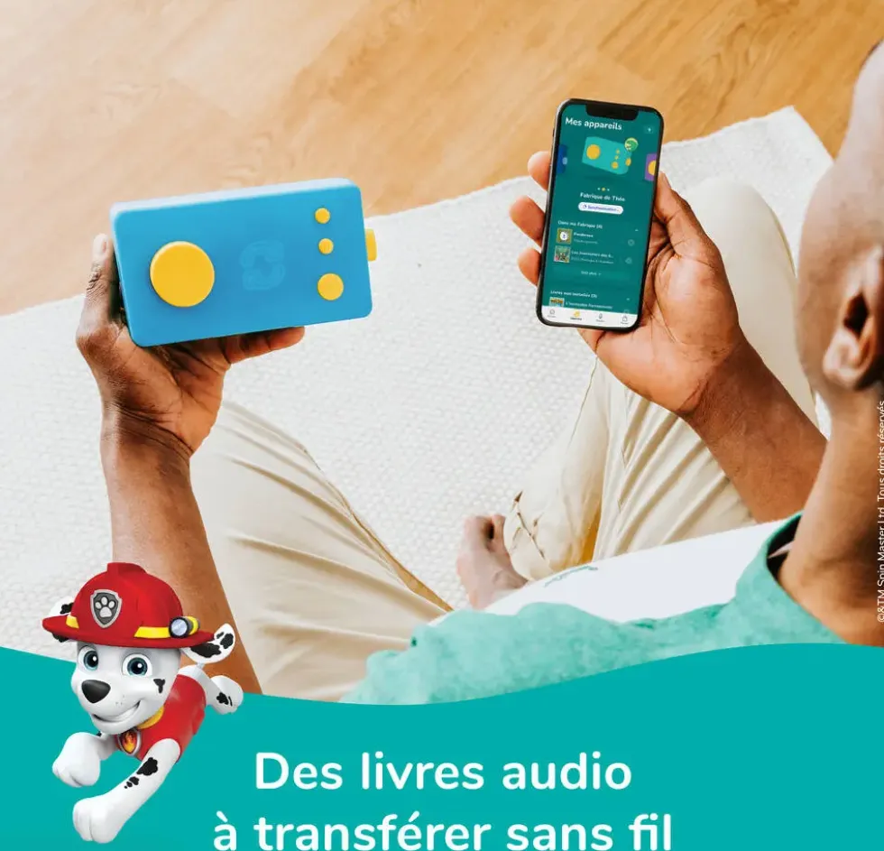 LUNII - PAT'PATROUILE -MA FABRIQUE A HISTOIRES EDITION LIMITEE - CONTEUSE INTERACTIVE POUR ENFANTS DES 3 ANS