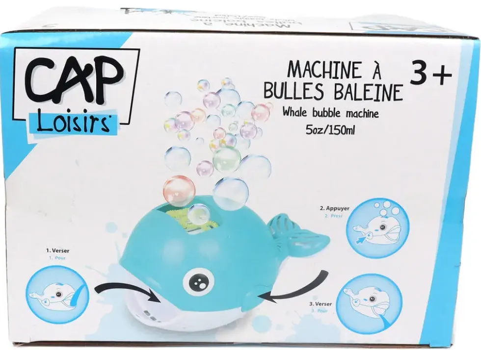 MACHINE A BULLES BALEINE