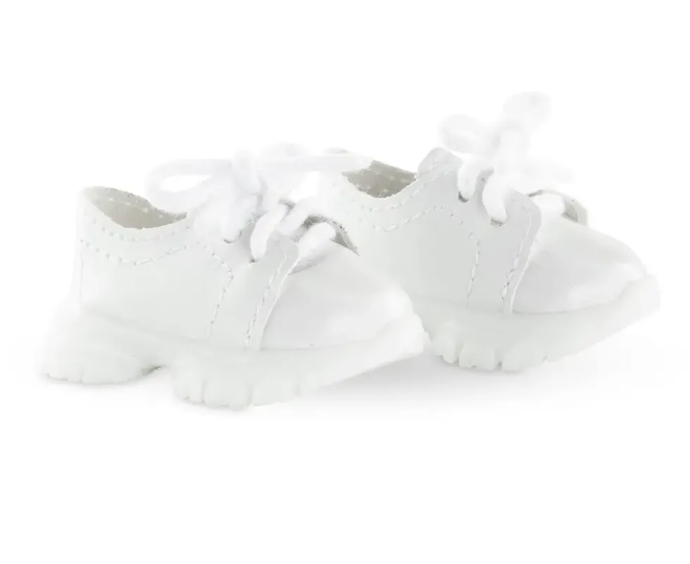 MA COROLLEBASKETS BLANCHES DE SPORT 36CM - COROLLE MON GRAND POUPON