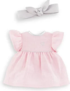 MA COROLLE - ROBE ET BANDEAU - VETEMENT POUR POUPEE - COROLLE ACCESSOIRES