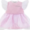 MA COROLLE - ROBE ROSE A PAILLETTES - VETEMENT POUR POUPEE - COROLLE VETEMENTS