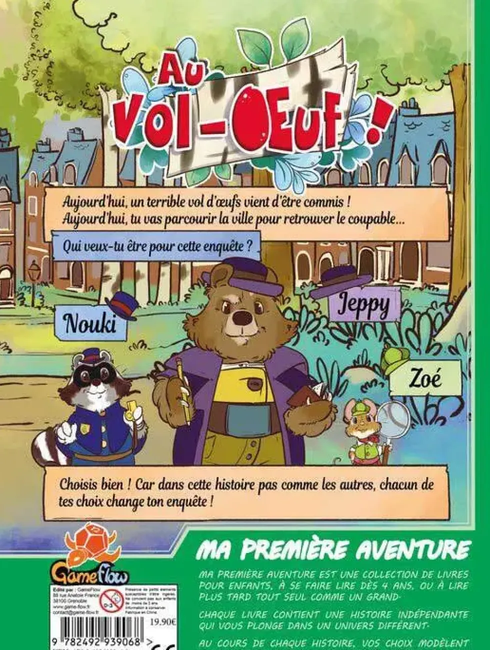 MA 1ERE AVENTURE - AU VOL-OEUF VERSION LONGUE