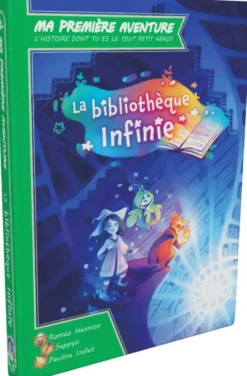 MA 1ERE AVENTURE- LA BIBLIOTHEQUE INFINIE