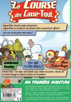MA 1ERE AVENTURE - LA COURSE DES CASSE-TOUT VERSION LONGUE