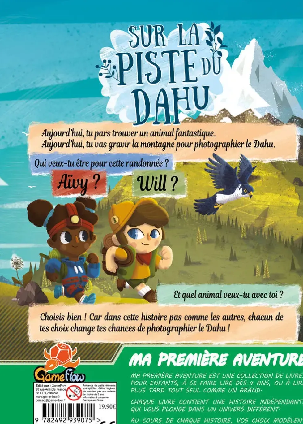 MA 1ERE AVENTURE - SUR LA PISTE DU DAHU VERSION LONGUE