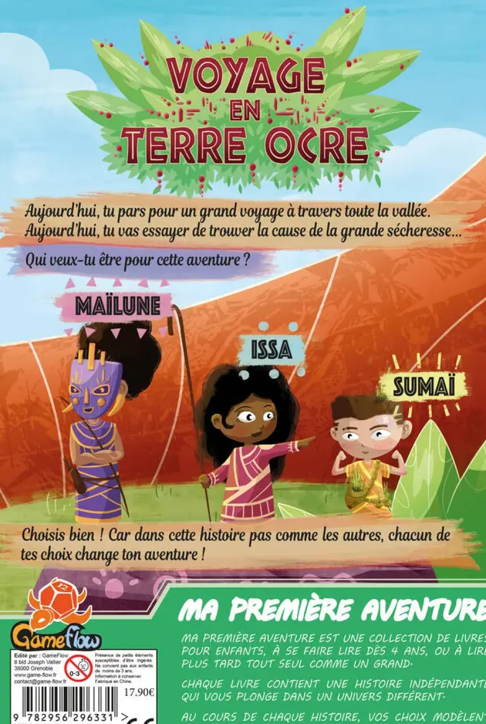 MA 1ERE AVENTURE - VOYAGE EN TERRE OCRE VERSION LONGUE