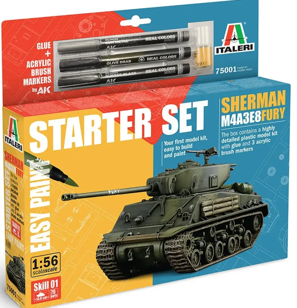 1/56 M4A3E8 SHERMAN FURY