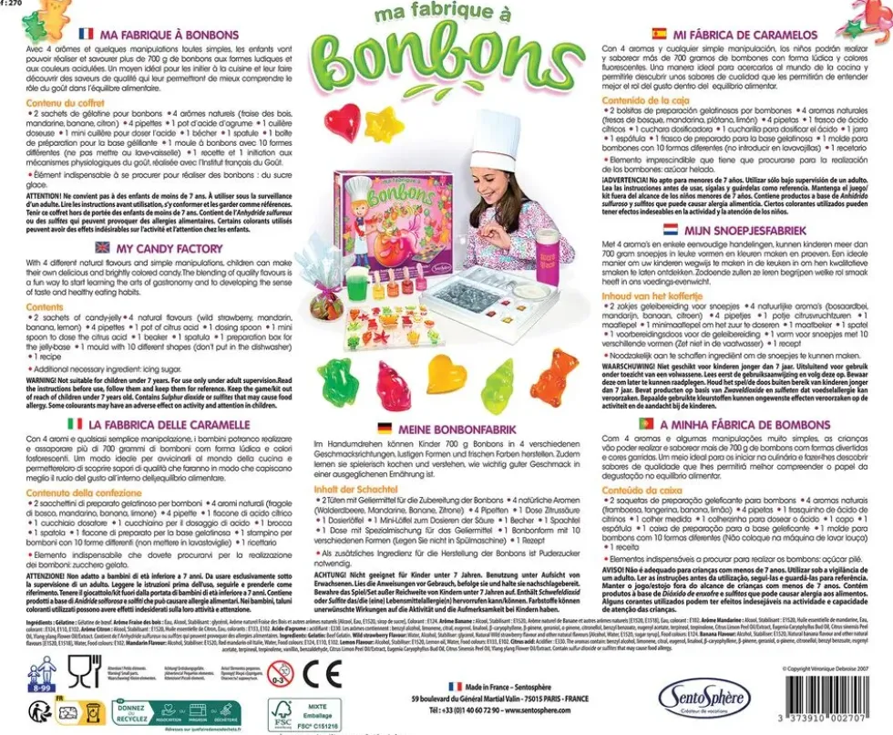 MA FABRIQUE A BONBONS