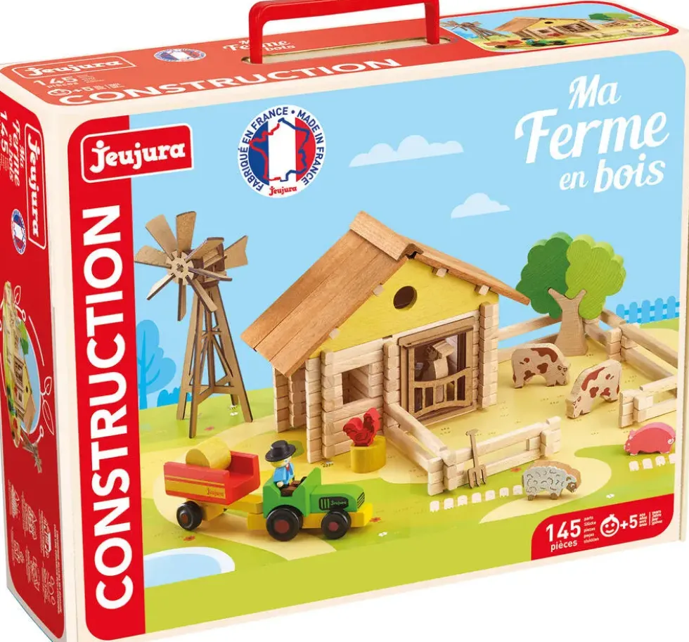 MA FERME EN BOIS - 145 PIECES
