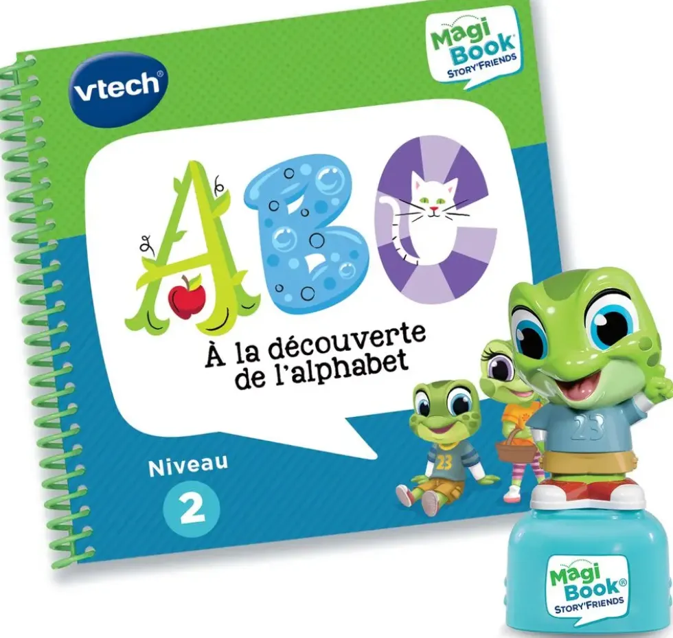 MAGIBOOK STORY'FRIENDS (ABC A LA DECOUVERTE DE L'ALPHABET +