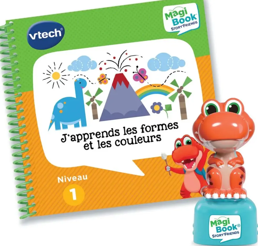 MAGIBOOK STORY'FRIENDS- J'APPRENDS LES FORMES ET LES COULE