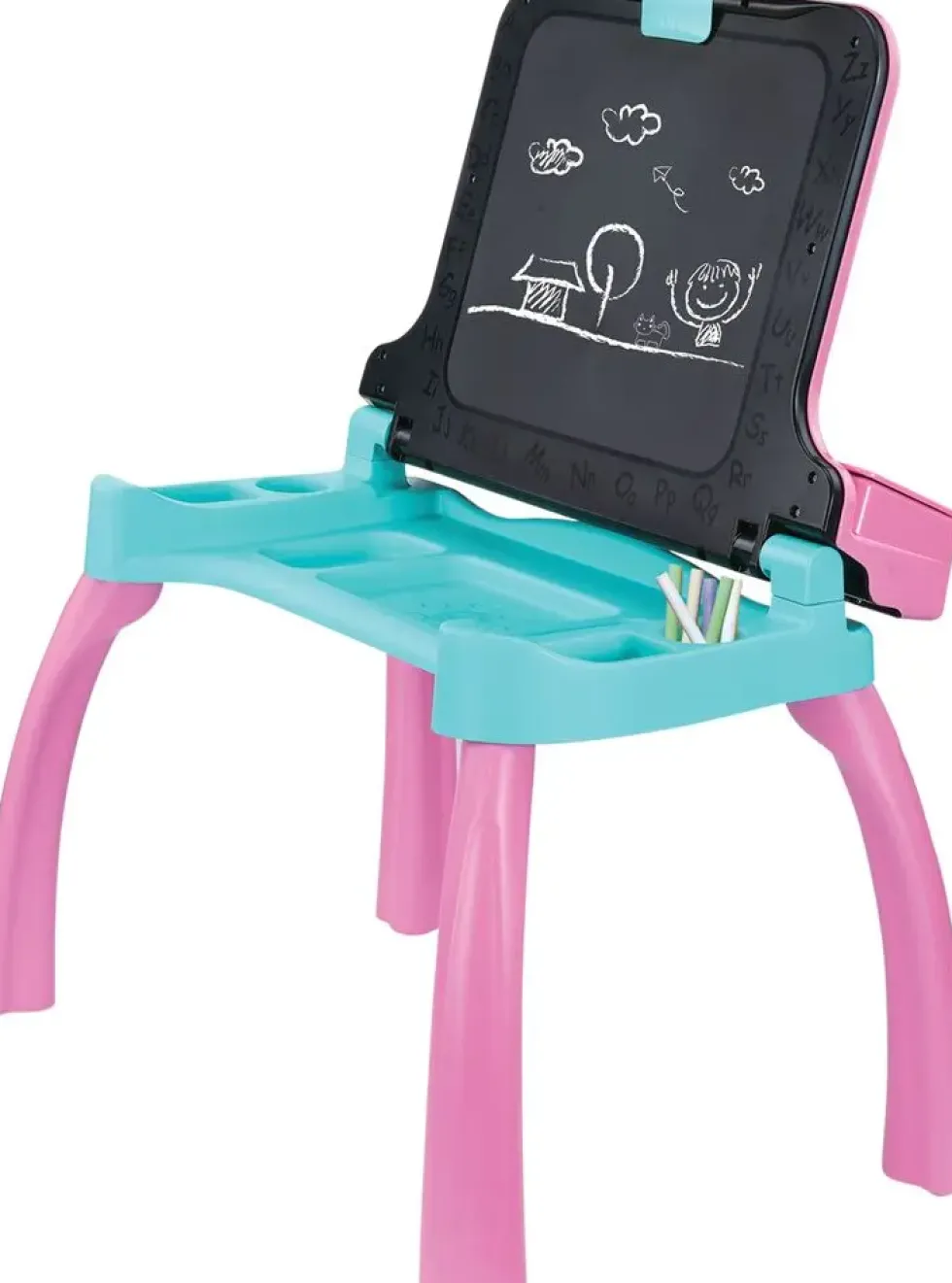 MAGIBUREAU INTERACTIF ET MUSICAL 6 EN 1 ROSE