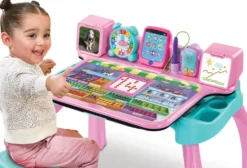 MAGIBUREAU INTERACTIF ET MUSICAL 6 EN 1 ROSE