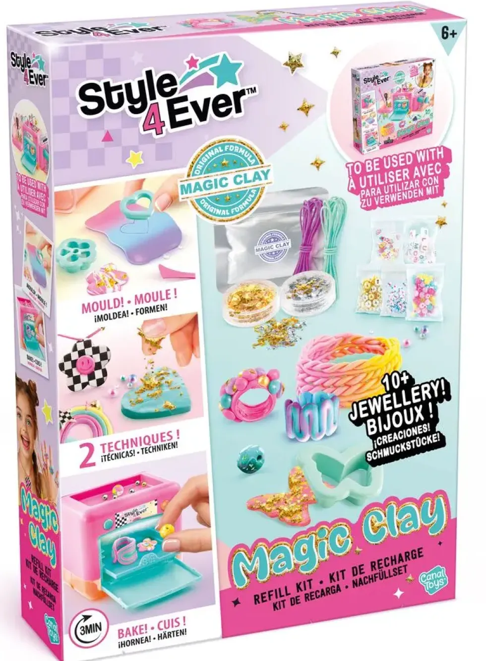MAGIC CLAY KIT DE RECHARGE.