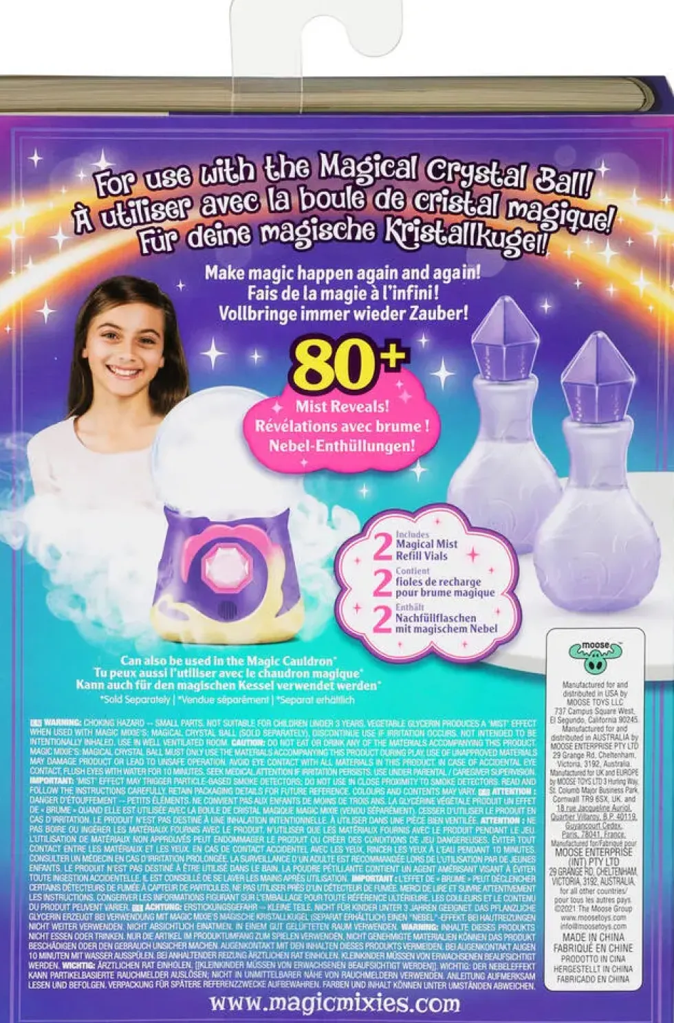 MAGIC MIXIES - RECHARGE POUR BOULE DE CRISTAL - NOUVEAU CONCEPTTOP SECRET