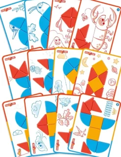 MAGICUBE - BLOCKS AND CARDS - 16 PIECES