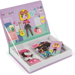 MAGNETI'BOOK DEGUISEMENT FILLE 46 MAGNETS- EN CARTON