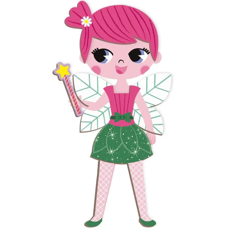MAGNETI'BOOK DEGUISEMENT FILLE 46 MAGNETS- EN CARTON