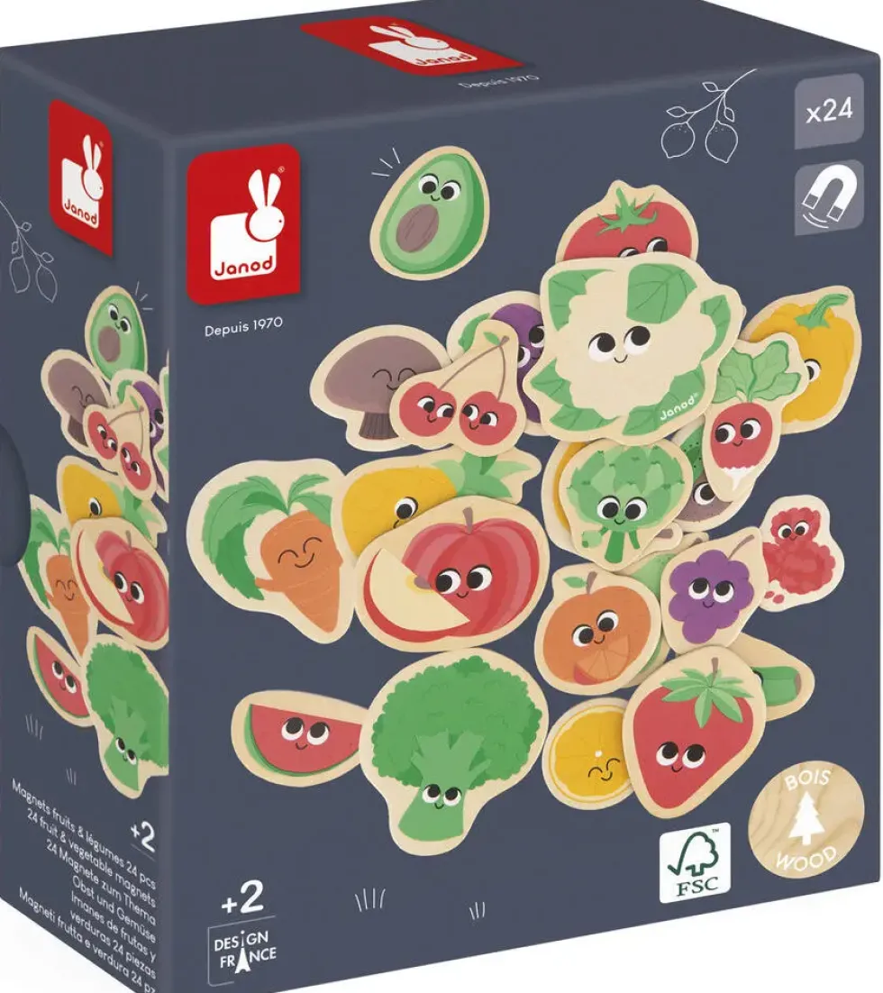 MAGNETS FRUITS ET LEGUMES
