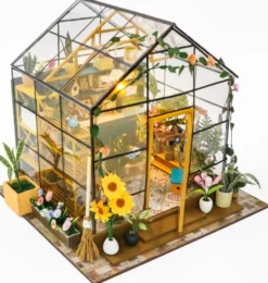 MAISON DES FLEURS DU SOLEIL A FABRIQUER