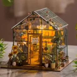 MAISON DES FLEURS DU SOLEIL A FABRIQUER