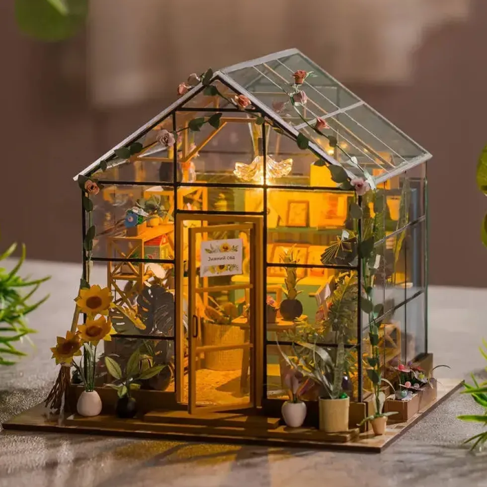 MAISON DES FLEURS DU SOLEIL A FABRIQUER