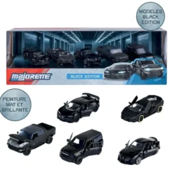 MAJORETTE BLACK EDITION 5 PIECESGIFTPACK