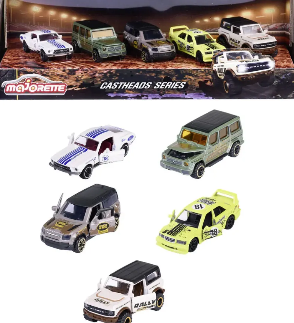 MAJORETTE CASTHEADS GIFTPACK