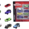 MAJORETTE - COFFRET 13 VEHICULES EN METAL 1/64