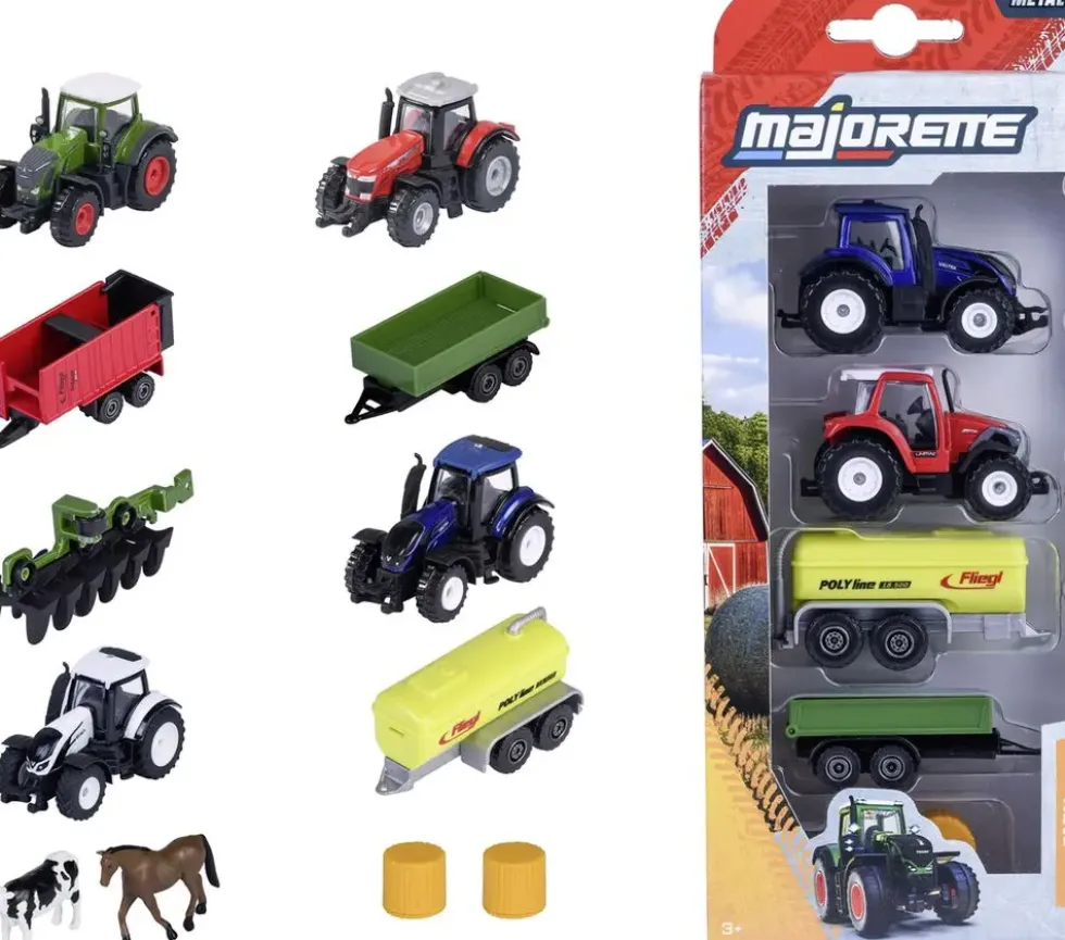 MAJORETTE FERME SET 5 PIECES