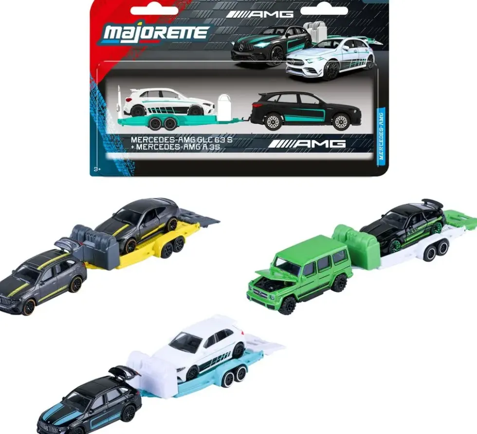 MAJORETTE MERCEDES TRAILER