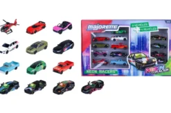 MAJORETTESL NEON RACER SET 13 PIECES