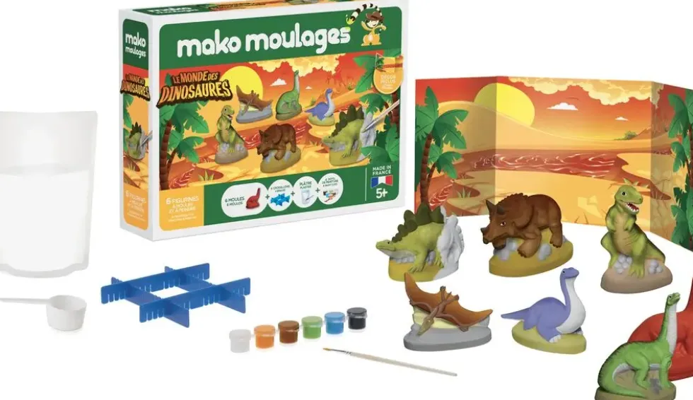 MAKO MOULAGES LE MONDE DES DINOSAURES