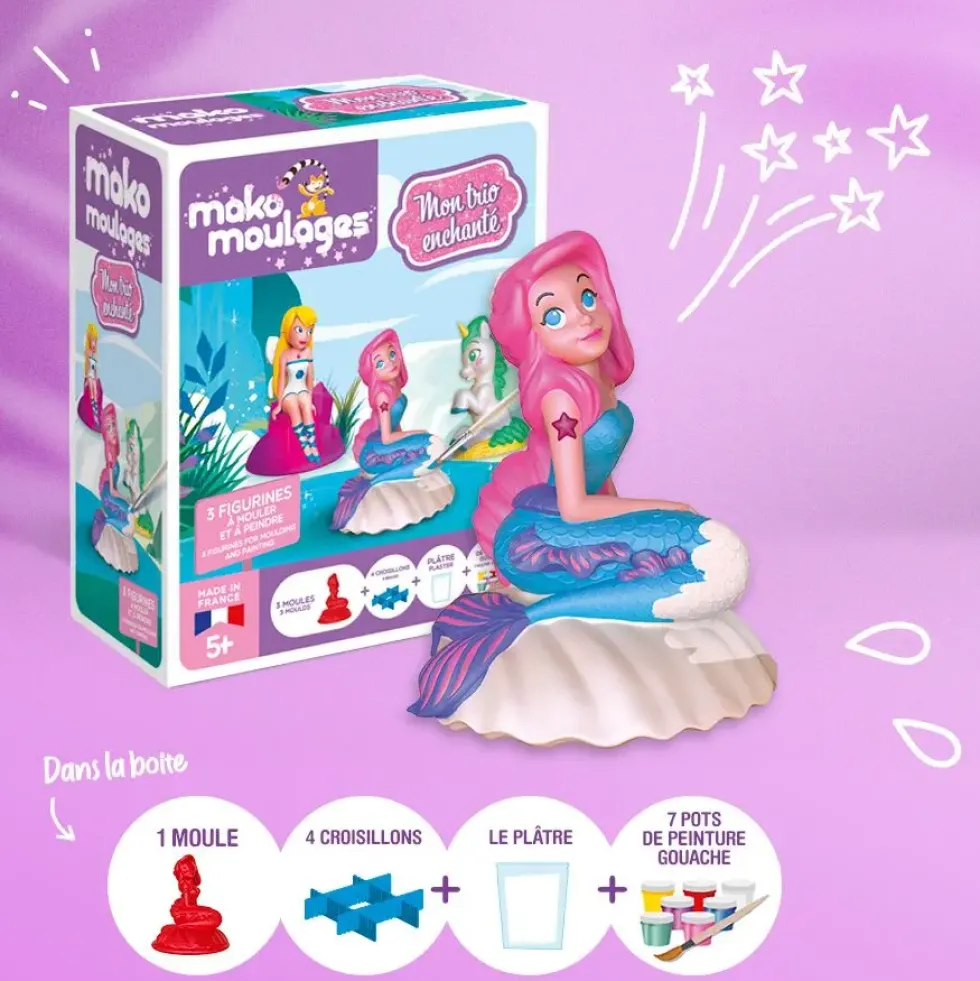 MAKO MOULAGES MON TRIO ENCHANTE