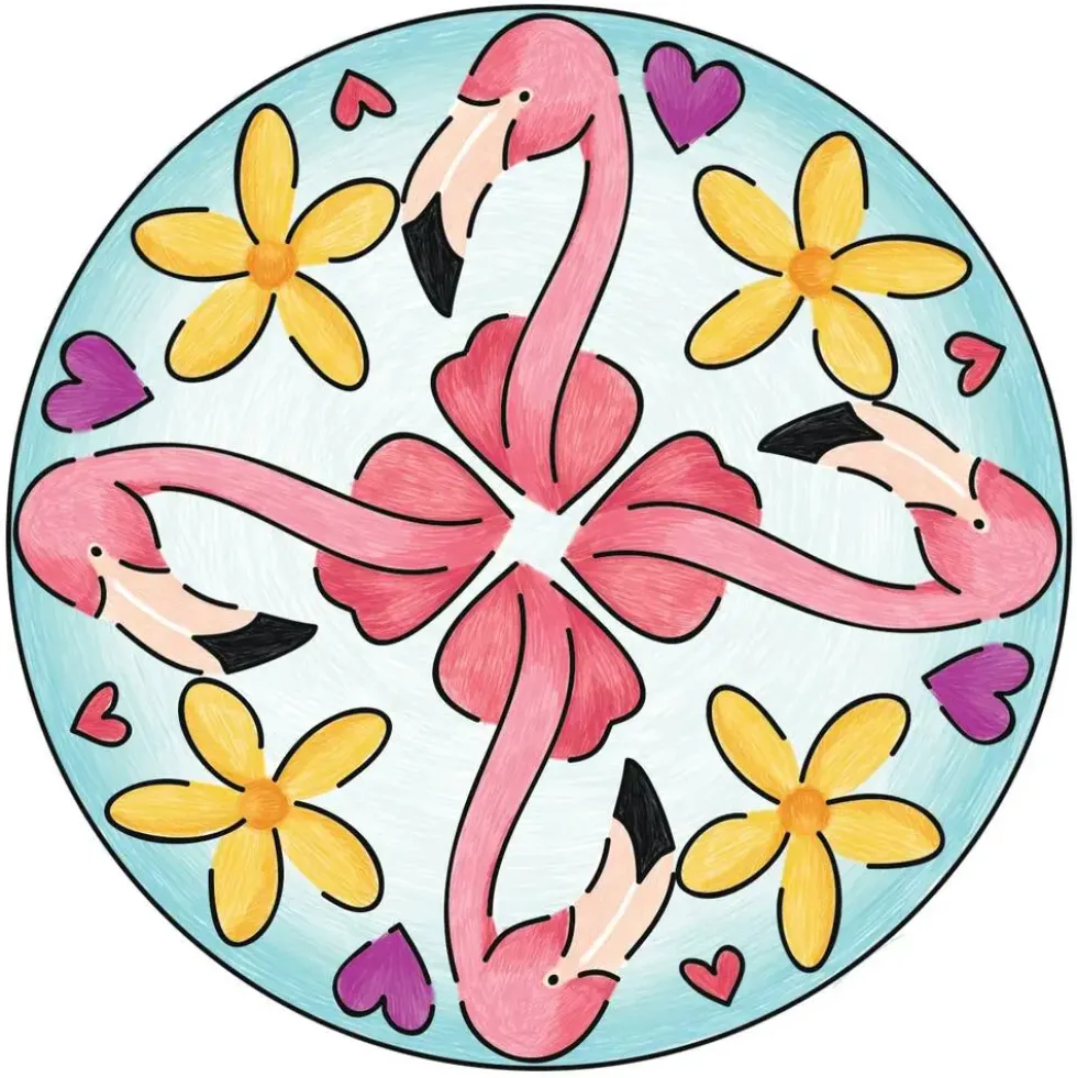 MANDALA - MINI - FLAMINGO