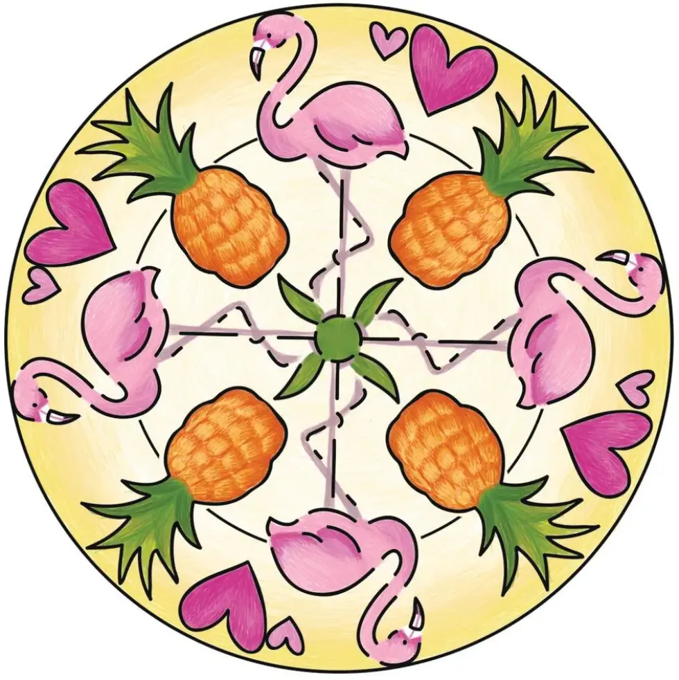 MANDALA - MINI - FLAMINGO