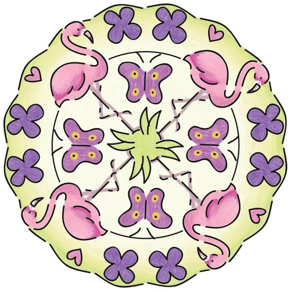 MANDALA - MINI - FLAMINGO