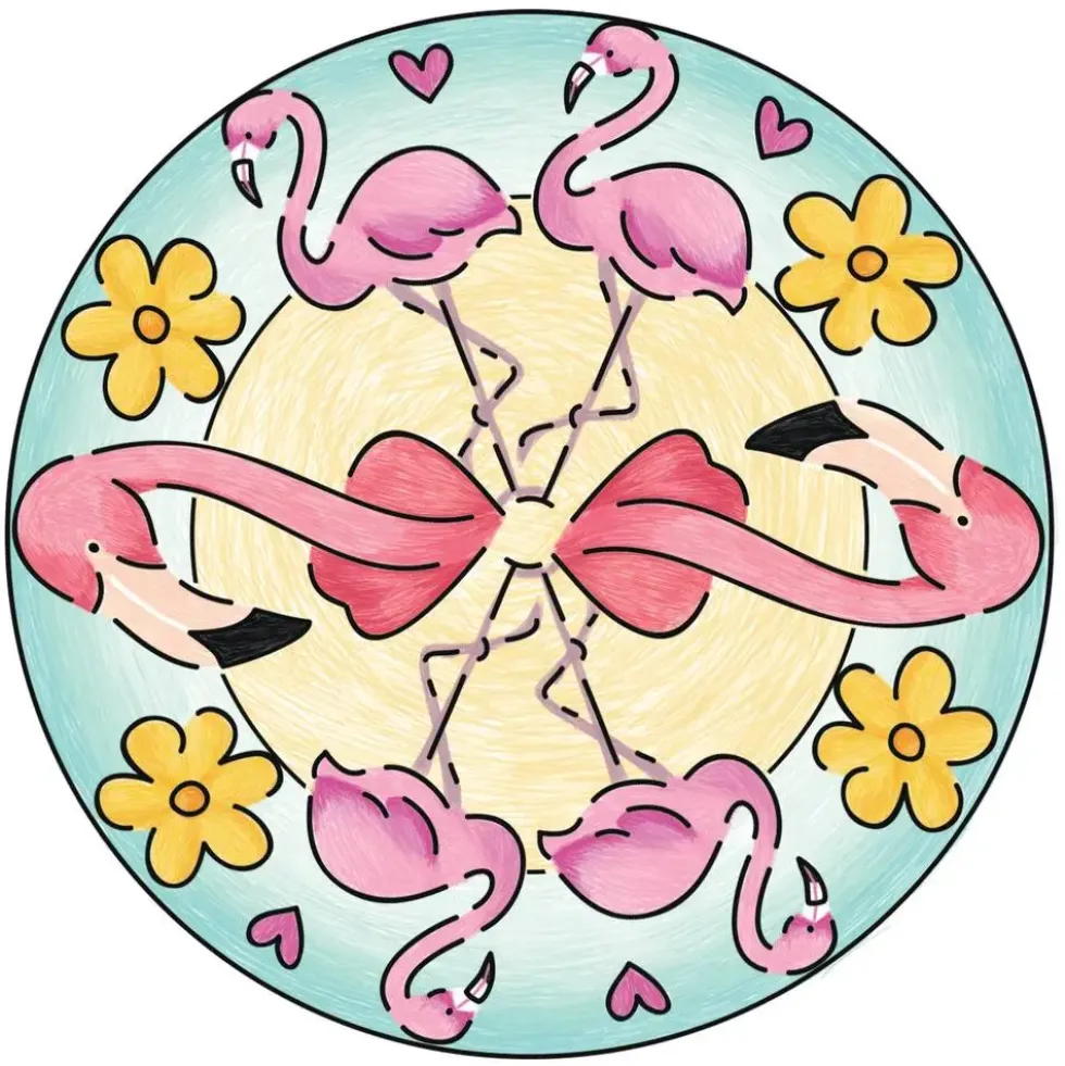 MANDALA - MINI - FLAMINGO