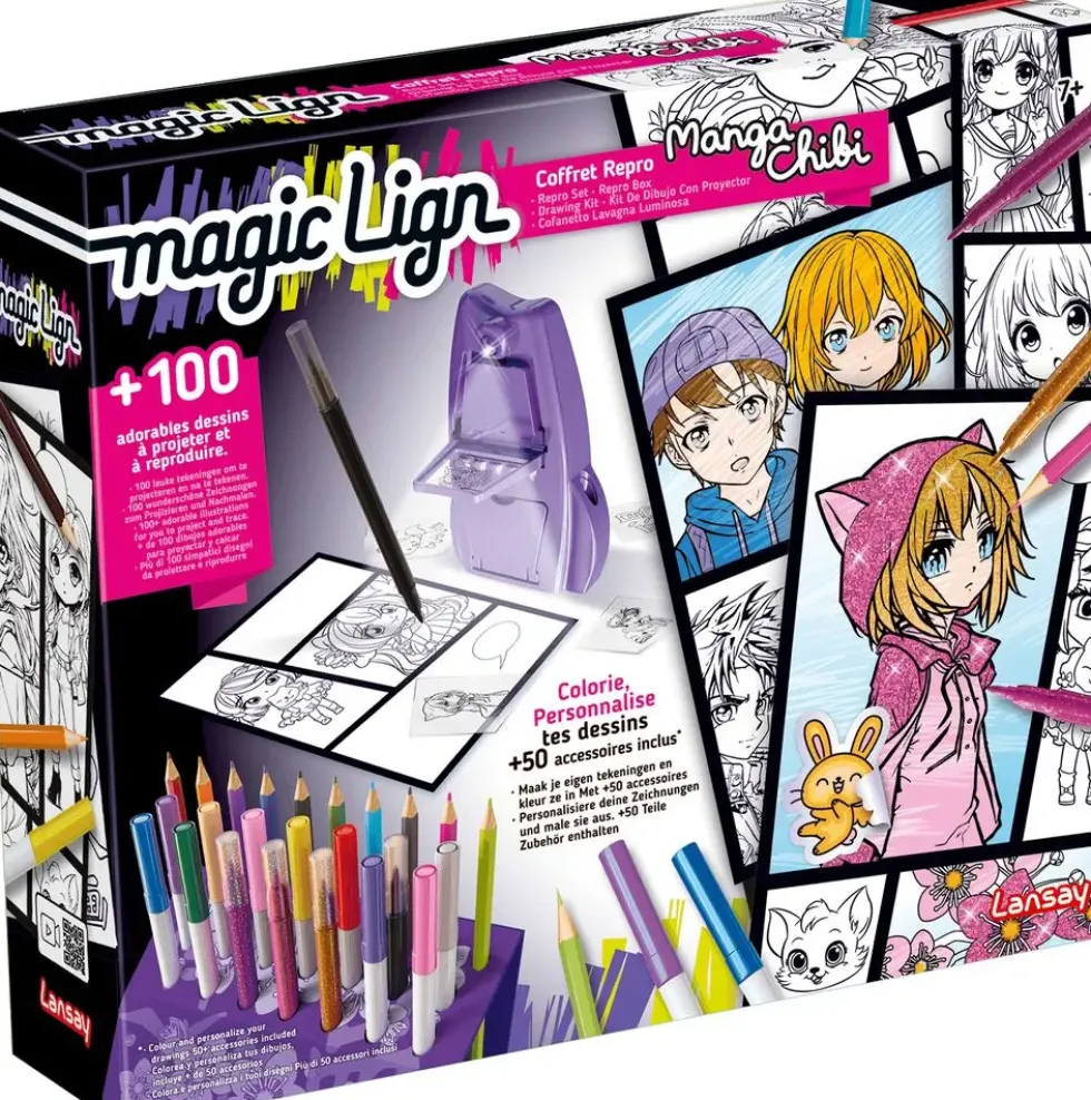 MANGA CHIBI - MAGIC LIGN - COFFRET REPRO