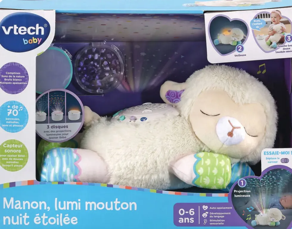 MANON, LUMI MOUTON NUIT ETOILE 3 EN 1