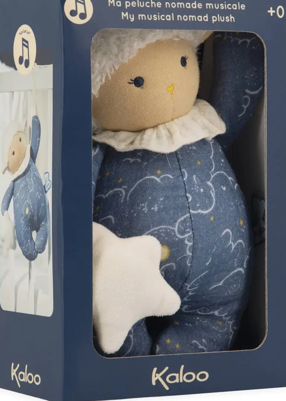 MA PELUCHE NOMADE MOUTON EVEILLE MUSICAL