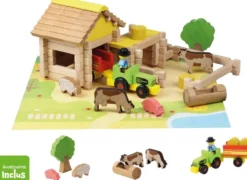 MA PREMIERE FERME AVEC TRACTEUR - 80 PIECES