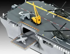 MAQUETTE - BATEAU TRANSPORTEUR D'ASSAUT USS WASP CLASS