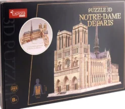 MAQUETTE 3D NOTRE DAME DE PARIS 58X44 CM - 293 PIECES
