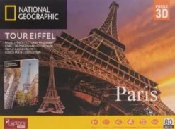 MAQUETTE 3D- 80 PIECES-NATIONAL GEOGRAPHIC - TOUR EIFFEL70 CM